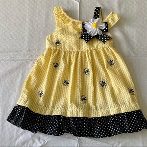 Seersucker Bee Dress